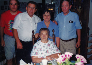 Family of Margaret and John Perry, deceased