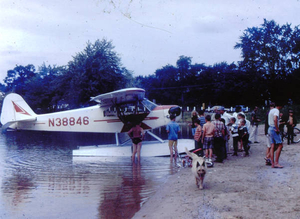 Seaplane on Silver Lake