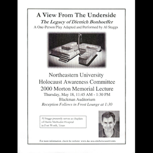 Robert Salomon Morton Lecture flyer, 2000.
