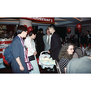 Attendees of the Chinese Progressive Association's 20th Anniversary Celebration