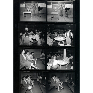 Contact sheet for Garment Workers Vistory Celebration photographs