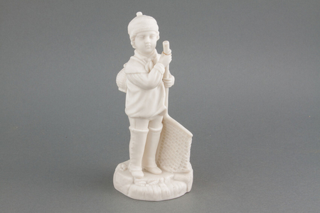 Sculpture of boy