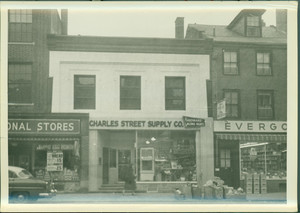 View of the east side of Charles Street, Boston, Mass., undated