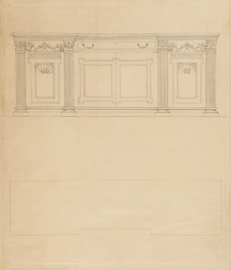 Classical Revival-style sideboard