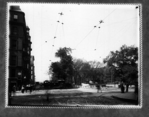 Corner of Boylston and Tremont Streets, Boston, Mass., September 8, 1895