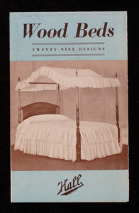 Wood beds, twenty-nine designs, Frank A. Hall & Sons, 25 West 45th Street, New York, New York