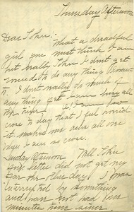 Letter from Edith Dorcas Tracy to Tokumatsu Nakajima