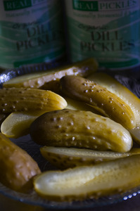 Sliced pickles from Real Pickles
