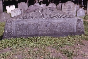 Granary Burying Ground (Boston, Mass) gravestone: Neal family children (d. 1691)
