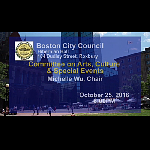 Committee on Arts, Culture, and Special Events meeting recording, October 25, 2016