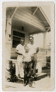 Tebert Mello (back right) with others