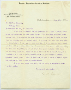 June 17, 1902 letter from George Washington Carver