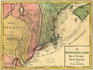 B. New Engelland, New York, New Yersey und Pensilvania