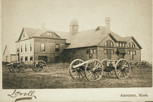 Drill Hall at Massachusetts Agricultural College
