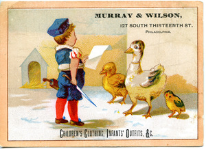 Murray & Wilson, children's clothing, infants' outfits, &c