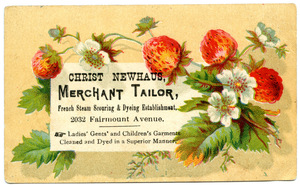 Christ Newhaus, merchant tailor