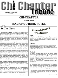 Chi Chapter Tribune Vol. 37 Iss. 04 (April, 1998)