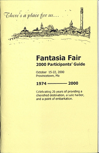 Fantasia Fair 2000 Participants' Guide (October 15-22, 2000)