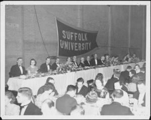 Suffolk University banquet, 13 June 1938