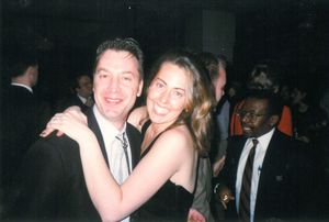 Tim Condon and Michelle Laffan at Suffolk University Law School spring formal, 1997