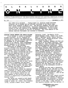 "El Salvador Online" weekly publication, No. 239, 4 January 1991