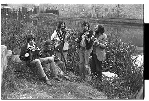 Cathal McConnell and the Boys of the Lough, folk group from Co. Fermanagh. Taken at Lough Erne, Enniskillen