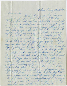 Edward Hitchcock, Jr. letter to Orra White Hitchcock, 1845 March 16