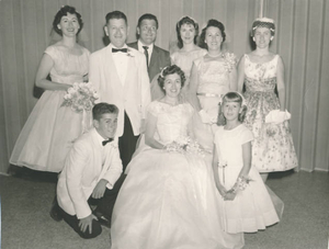 Jean Foley Sullivan's wedding