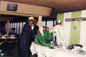 When I became president of the Nigeria Football Supporters Club, USA Chapter