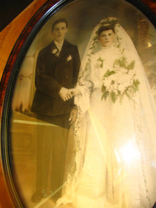 Parents' wedding picture