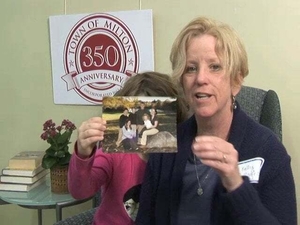 Emily Gallagher and Kelly A. Gallagher at the Milton Mass. Memories Road Show: Video Interview