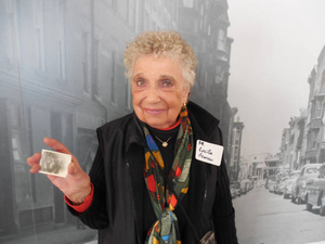 Lucille Azanow at the West End Mass. Memories Road Show
