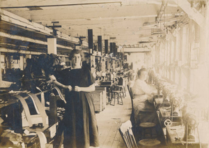 Sewing and stitching room