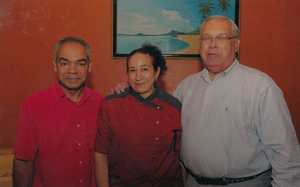 Mayor Menino visiting the Rincon Restaurant