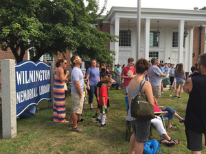 Solar eclipse 2017 at the library