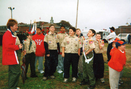 Boy Scout Troop 1046, Veteran's Day parade