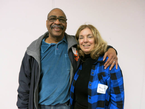 James Philip and Mary Ann Urban at the Boston Teachers Union Digitizing Day