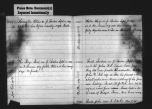 Tewksbury Almshouse Intake Record: Burke, John