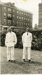 J. Victor Greenebaum, first medical service and R.A. Behrman, third medical service