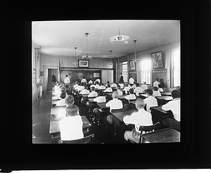 Boys in classroom