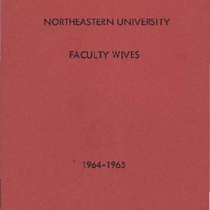 Program of Activities, 1964-1965