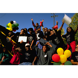 Members of the Black Student Association