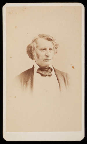 Studio portrait of Senator Charles Sumner, Boston, Mass., undated