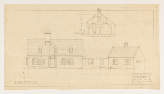 William Farnsworth Loomis house, Dover, Mass.