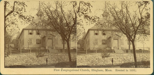 First Congregational Church, Hingham, Mass., undated