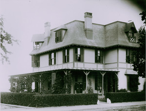 Exterior view of the Sanford Covell House, Newport, R.I., undated