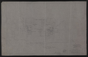 Third Floor Plan, House for Mrs. Talbot C. Chase, Nov. 19-Dec. 5, 1929