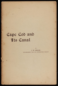 "Cape Cod and Its Canal"