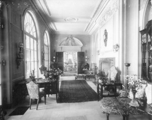 Interior view of the William Stuart Spaulding House, Sunset Rock, Beverly, Mass.
