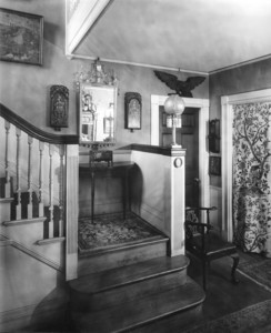 F.H. Bigelow House, 4 Channing St., Cambridge, Mass., Stairwell.